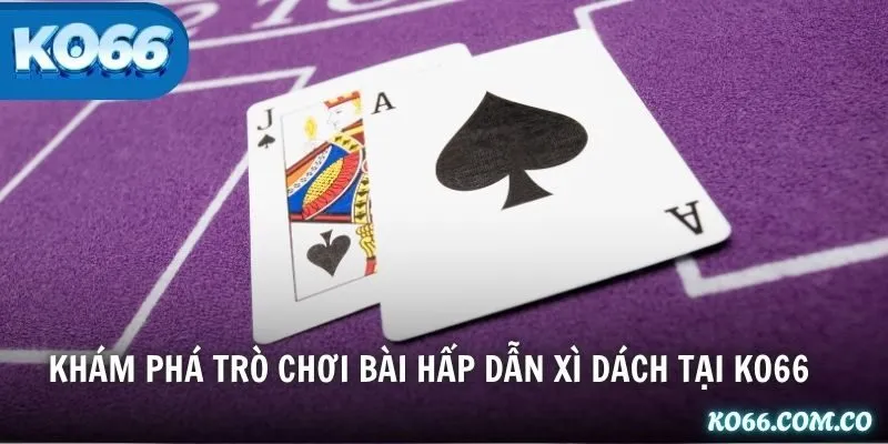 Khám phá trò chơi bài hấp dẫn Xì Dách tại KO66